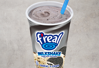 F'real Cookies 'n Cream Milkshake