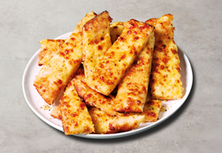 Garlic Sticks with Four Cheeses