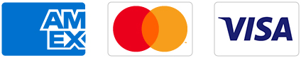 visa amex mastercard accepted