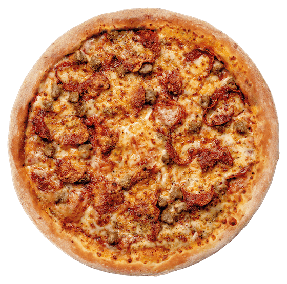 Papa Johns Sausage & Pepperoni pizza