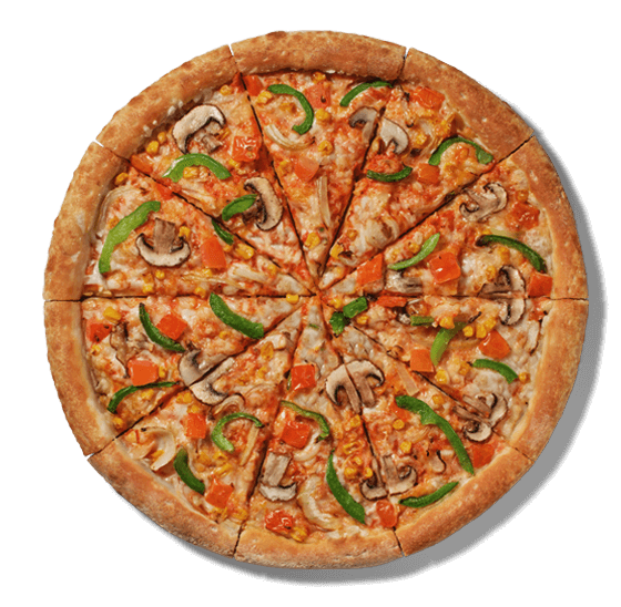 Papa Johns Vegan Garden Party pizza